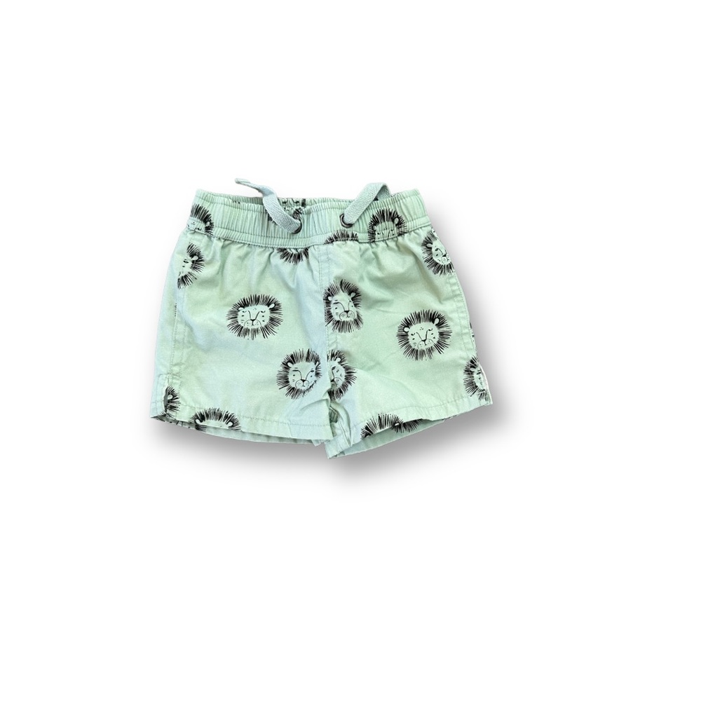Lions oh my! Lightly loved 6-12 month swim shorts